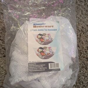 Simple Houseware Jumbo Toy Hammock 2 Pack
